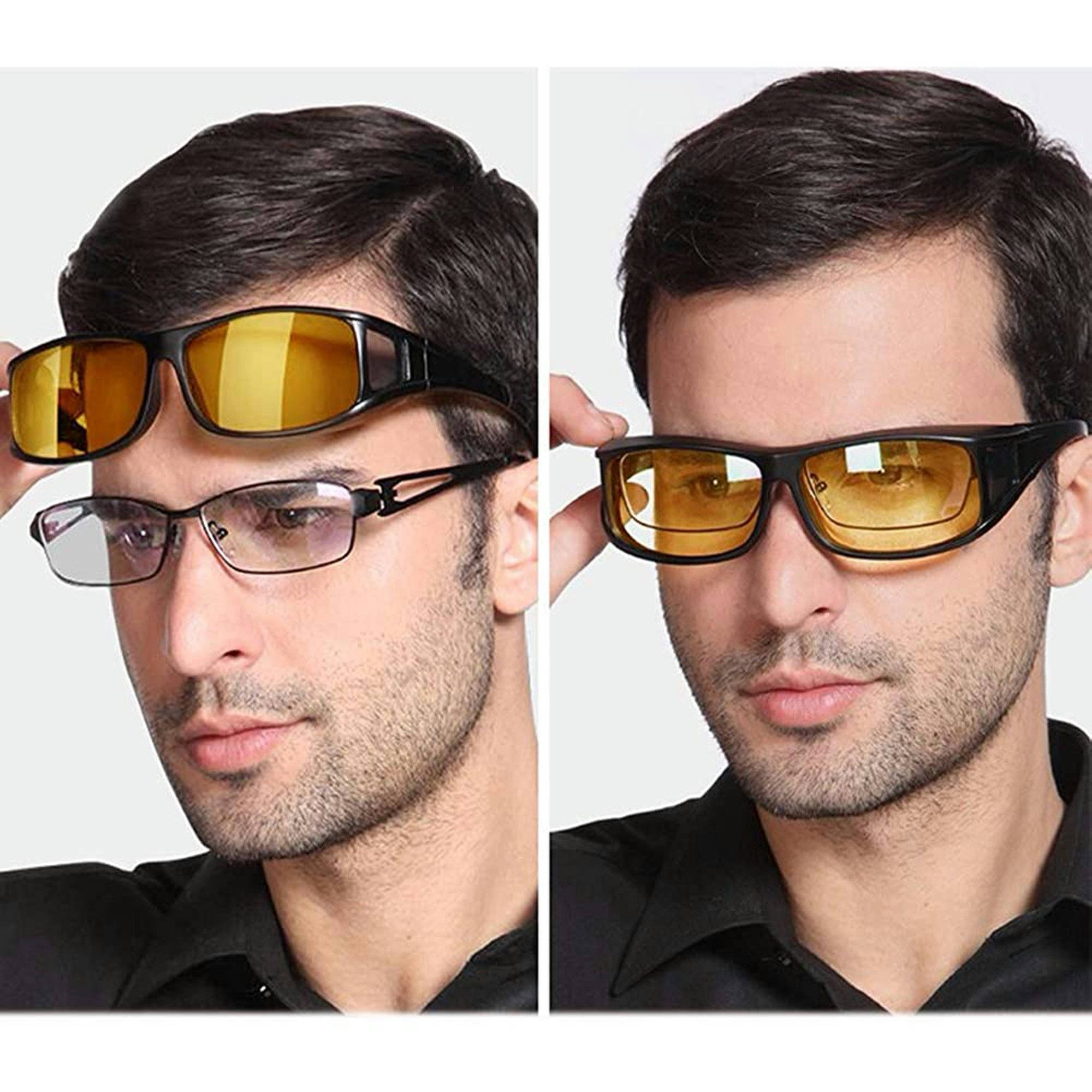 Night Vision Sunglass 2 piece